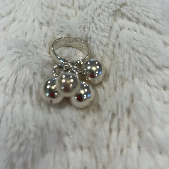 Sterling Silver Fidget Ring size 5 stamped 925 - Picture 4 of 4